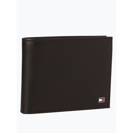 Tommy Hilfiger - Portfel męski ze skóry, czarny Tommy Hilfiger One Size vangraaf