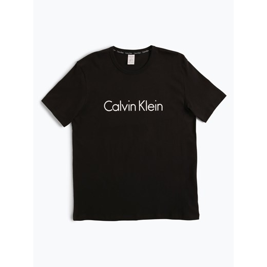 Calvin Klein T-shirt damski Kobiety Bawełna czarny nadruk ze sklepu vangraaf w kategorii Bluzki damskie - zdjęcie 56559783