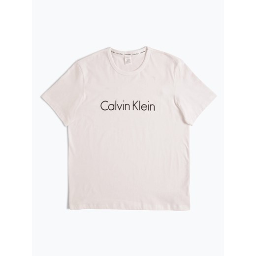 Calvin Klein T-shirt damski Kobiety Bawełna biały nadruk ze sklepu vangraaf w kategorii Bluzki damskie - zdjęcie 56559784