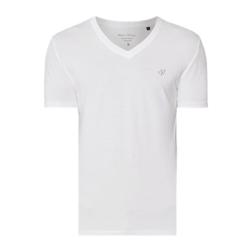 T-shirt o kroju shaped fit z organicznej bawełny Marc O'Polo  XXL Peek&Cloppenburg 