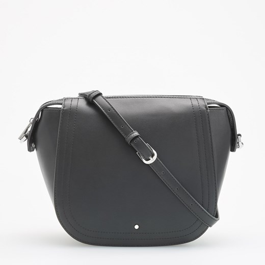 Reserved - Torebka typu saddle bag - Czarny szary Reserved One Size 