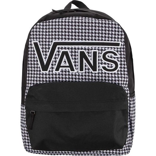 Plecak Realm Flying V Ba Houndstooth Vans (czarno-biały) Vans   SPORT-SHOP.pl okazyjna cena 