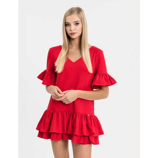 Sukienka MISHA 102 Czerwony   One Size Diverse