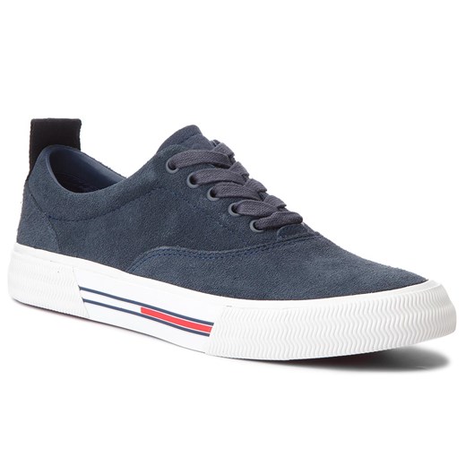 Tenisówki TOMMY JEANS - Oxford City Sneaker EM0EM00149 Ink 006 Tommy Jeans  41 eobuwie.pl