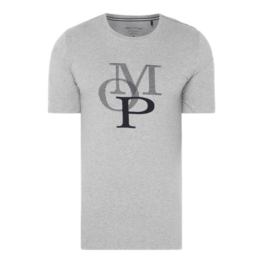 T-shirt z nadrukowanym logo Marc O'Polo  L Peek&Cloppenburg 
