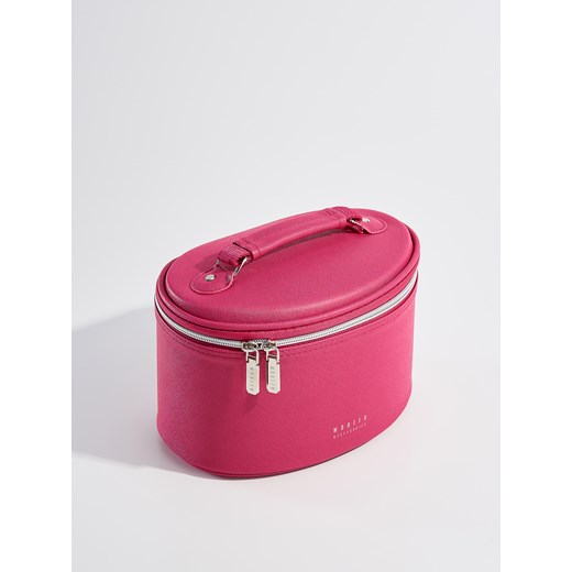 Mohito - Kosmetyczka kuferek z lusterkiem - Różowy rozowy Mohito One Size 
