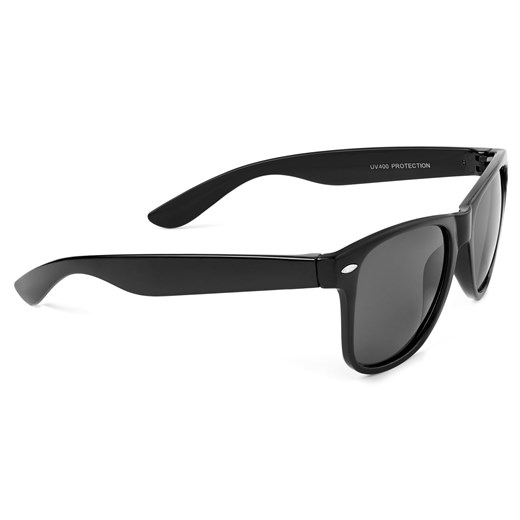 Matowe czarne okulary przeciwsłoneczne