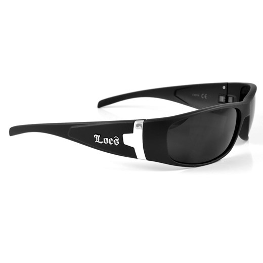 Czarne matowe okulary przeciwsłoneczne LOCS