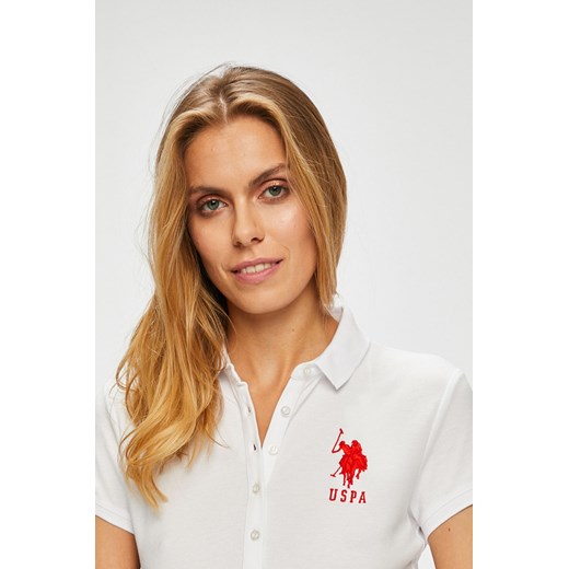 Bluzka damska U.S Polo Assn. biała 