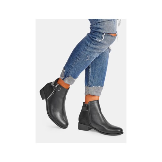 Czarne botki Wynter