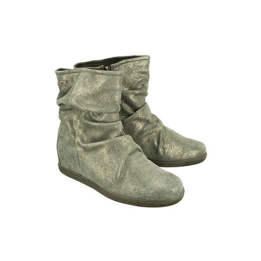 IGI&CO 8785 1/00 antracite, botki damskie - Srebrny  Igi&Co 40 e-kobi.pl