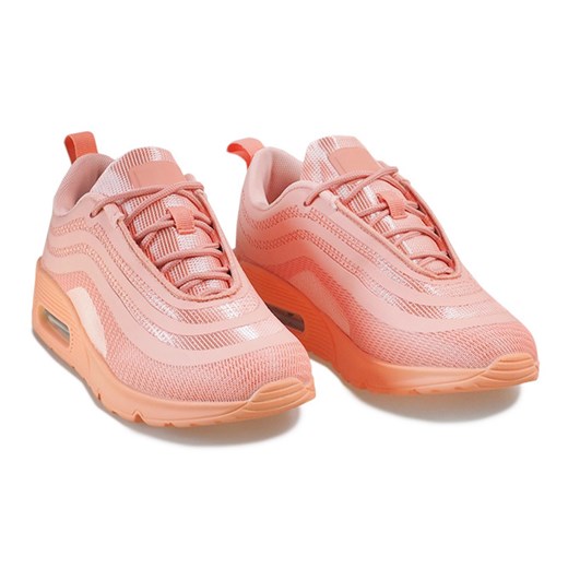Pomarańczowe obuwie sportowe V0270-1