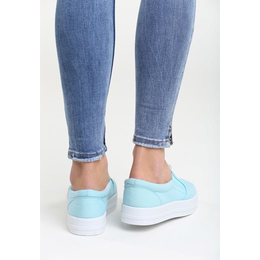 Niebieskie Slip On Alba