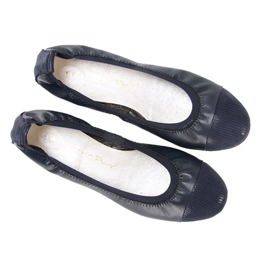 BALERINKI SKÓRZANE W GRANACIE LaFEMME 07/60 GLK Lafemmeshoes 35 lafemmeshoes.pl