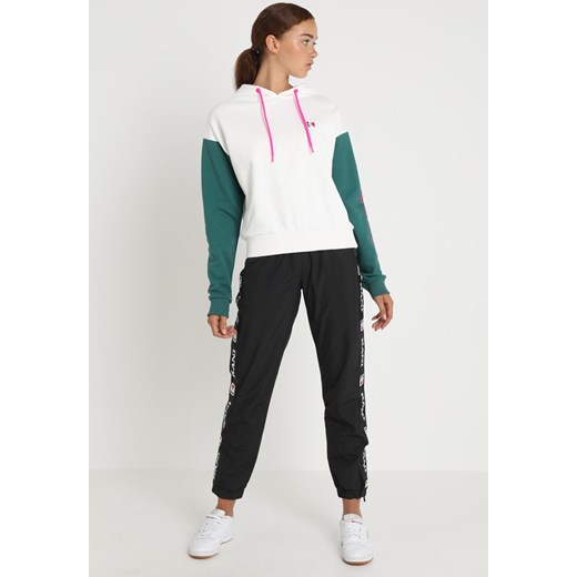 Karl Kani RETRO BLOCK HOODIE Bluza z kapturem white/green/pink