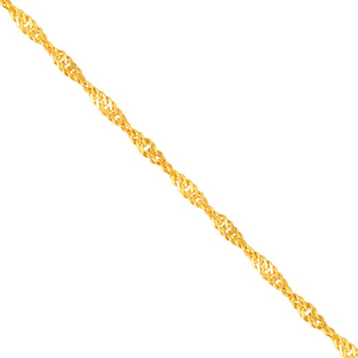 Łańcuszek złoty singapur pr.585