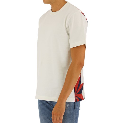 Calvin Klein Koszulka dla Mężczyzn, Biały, Bawełna, 2017, L M S Calvin Klein  S RAFFAELLO NETWORK