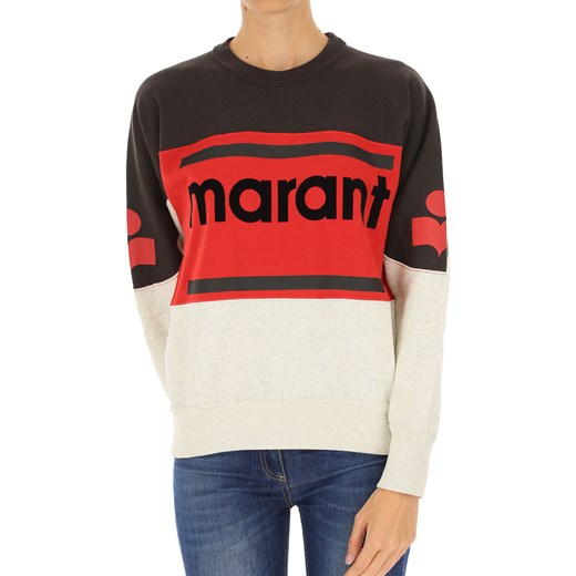 Isabel Marant Bluza dla Kobiet, Faded Black, Bawełna, 2017, 38 40 42 44 Isabel Marant 44 RAFFAELLO NETWORK
