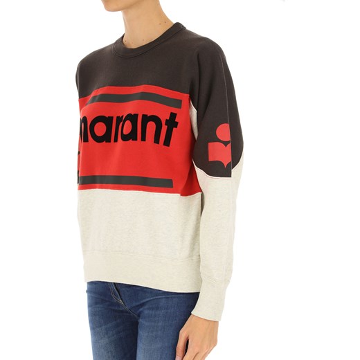 Isabel Marant Bluza dla Kobiet, Faded Black, Bawełna, 2017, 38 40 42 44 Isabel Marant 40 RAFFAELLO NETWORK
