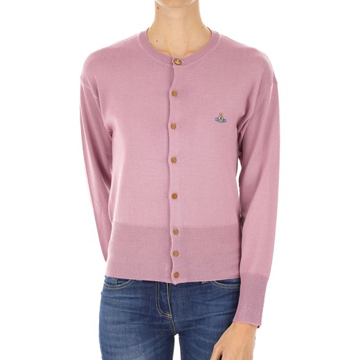 Vivienne Westwood Sweter dla Kobiet, Różowy, Bawełna, 2017, 40 42 44 46 Vivienne Westwood 42 RAFFAELLO NETWORK