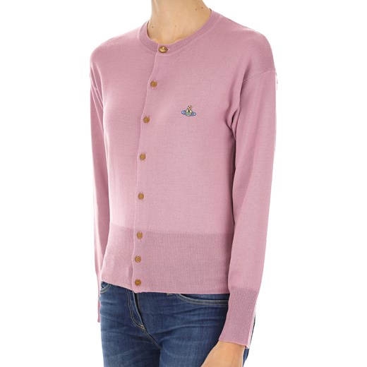 Vivienne Westwood Sweter dla Kobiet, Różowy, Bawełna, 2017, 40 42 44 46 Vivienne Westwood 46 RAFFAELLO NETWORK