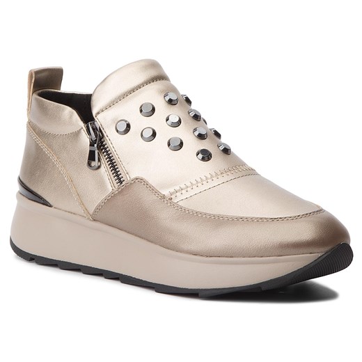 Sneakersy GEOX - D Gendry A D745TA 0BVNF CB500 Champagne Geox  36 eobuwie.pl