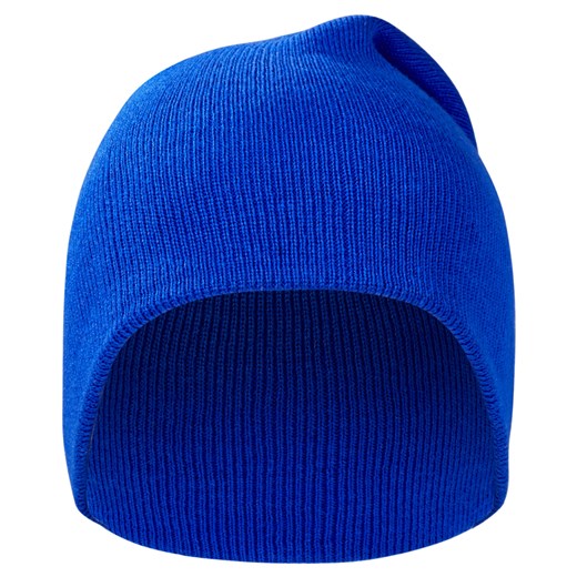 Długa niebieska czapka
