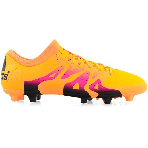 Buty piłkarskie korki X 15.2 FG/AG Adidas (pomarańczowo-różowe)  Adidas 46 wyprzedaż SPORT-SHOP.pl 