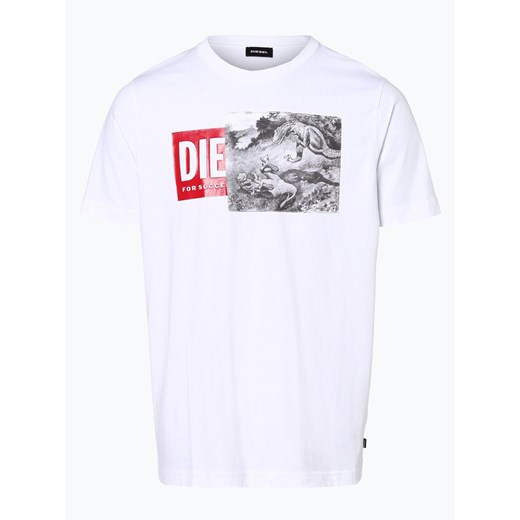 Diesel - T-shirt męski, czarny  Diesel M vangraaf