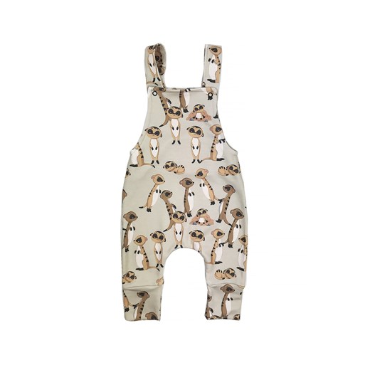 OGRODNICZKI TIMON BEIGE PRINT   110/116(4-6Y) i love milk