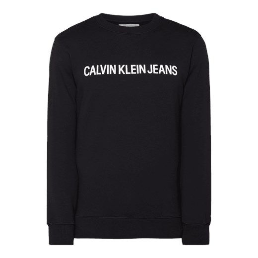 Bluza z nadrukowanym logo  Calvin Klein M Peek&Cloppenburg 