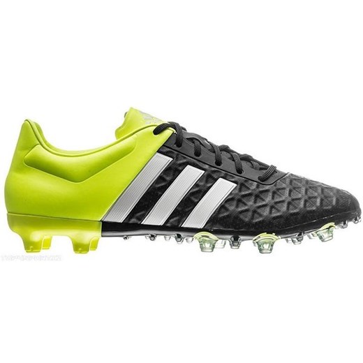 Buty piłkarskie korki ACE 15.2 FG/AG Adidas (czarno-żółte)  Adidas 42 2/3 okazyjna cena SPORT-SHOP.pl 