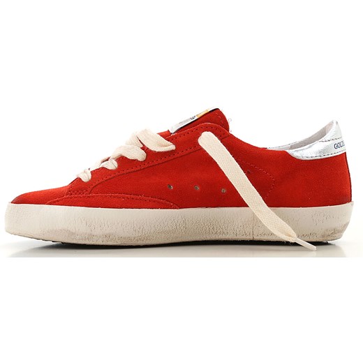 Golden Goose Trampki, Czerwony, Zamsz naturalny, 2019, 28 29 30 32 33 34 35  Golden Goose 28 RAFFAELLO NETWORK