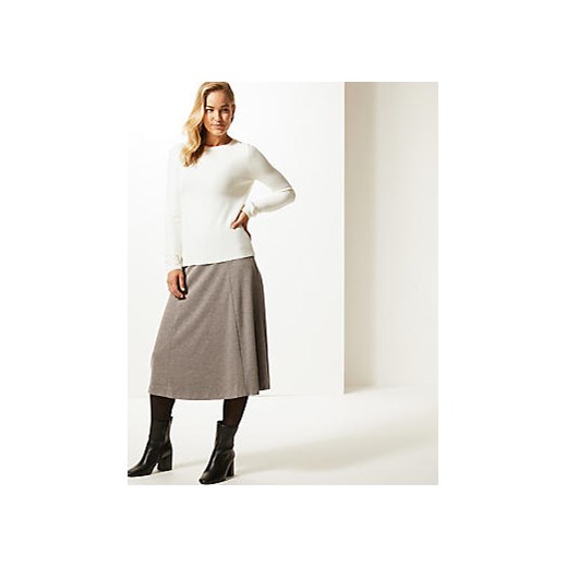 Textured Midi Skirt   Marks & Spencer  Marks&Spencer