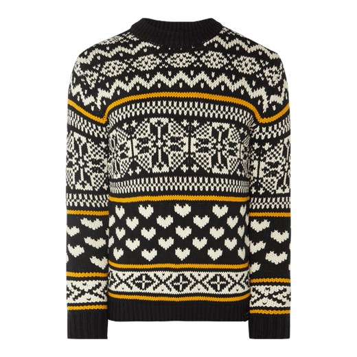 Sweter z wplecionym wzorem Scotch&Soda  M Peek&Cloppenburg 
