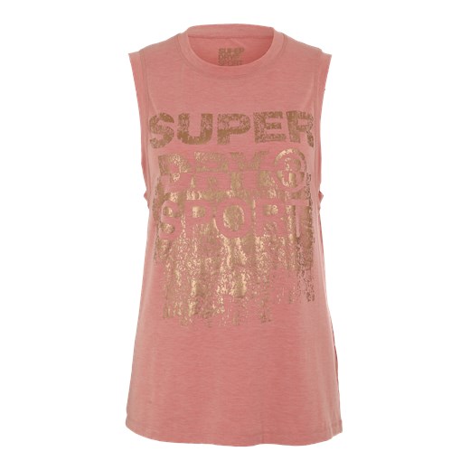 Różowa bluzka sportowa Superdry 