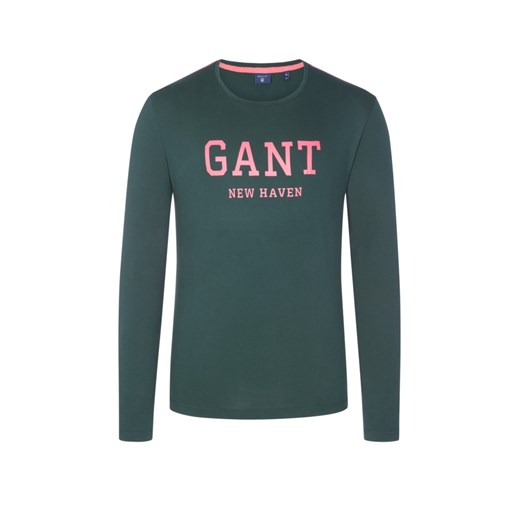 Gant, Bluza z nadrukiem z logo Zielony für Herren Gant  3XL Hirmer