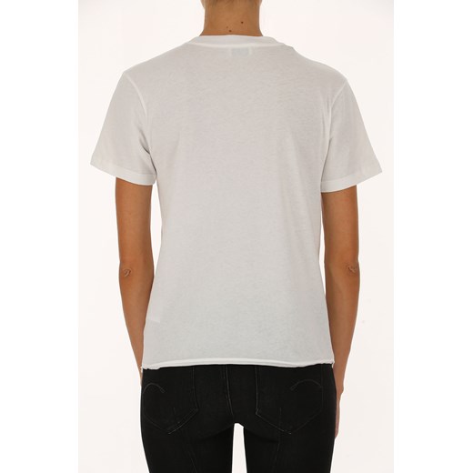 Yves Saint Laurent Koszulka dla Kobiet, Biały, Bawełna, 2019, 38 40 42 44  Yves Saint Laurent 40 RAFFAELLO NETWORK