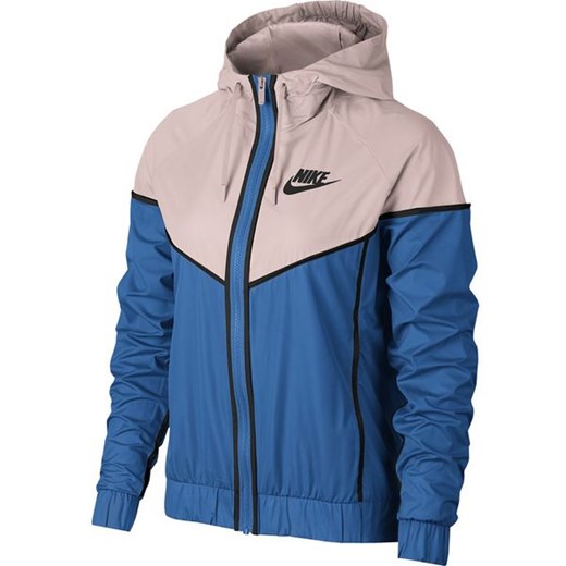 Kurtka damska Sportswear Windrunner Nike (niebieski/pudrowy róż) Nike  S okazja SPORT-SHOP.pl 