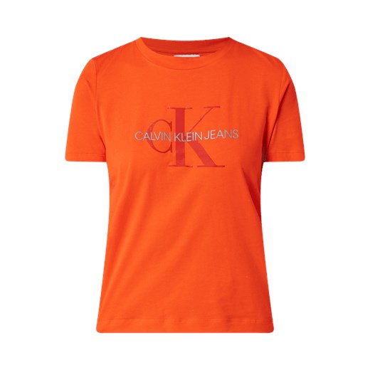 T-shirt z nadrukowanym logo  Calvin Klein L Peek&Cloppenburg 