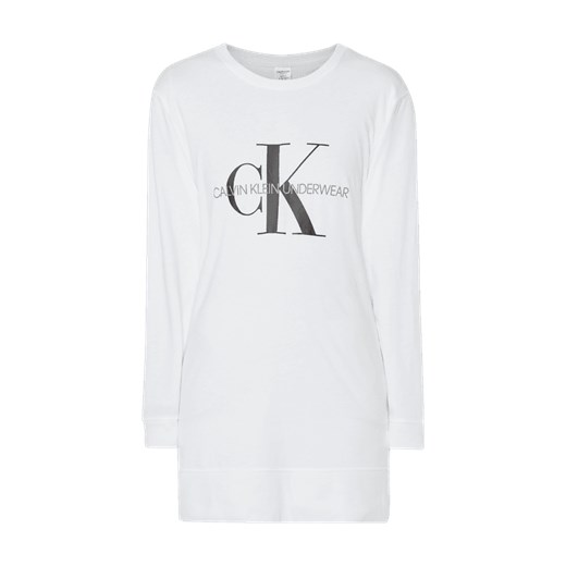 Koszula nocna z nadrukiem z logo Calvin Klein Underwear  M Peek&Cloppenburg 
