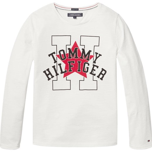 Biały t-shirt chłopięce Tommy Hilfiger 