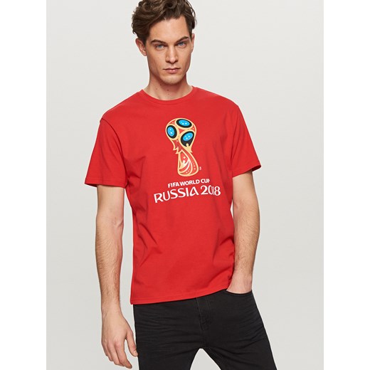 Reserved - T-shirt fifa russia 2018 - Czerwony