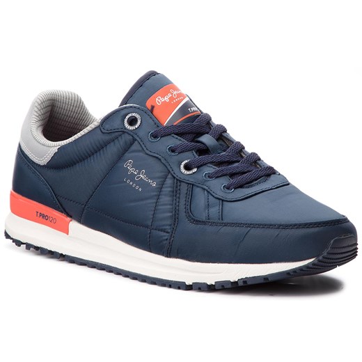 Sneakersy PEPE JEANS - Tinker PMS30486  Navy 595  Pepe Jeans 41 eobuwie.pl