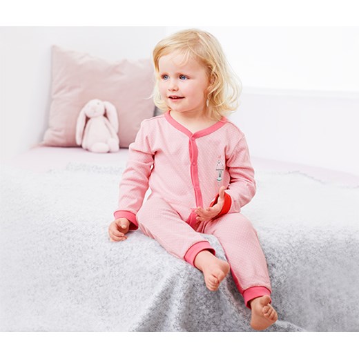 Odzież dla niemowląt Tchibo w nadruki różowa bawełniana 