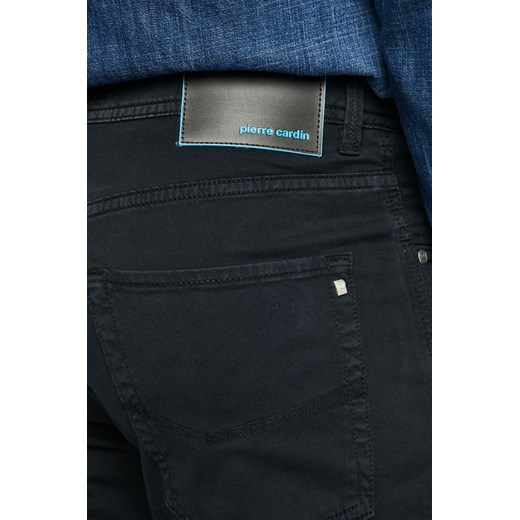 Pierre Cardin spodnie męskie granatowe jesienne 