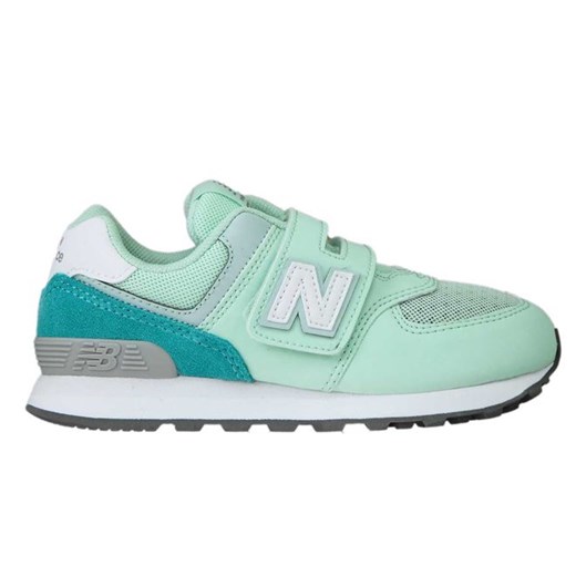 New Balance YV574D5 Day and Night Green with White  New Balance 33.5 Sneakers de Luxe