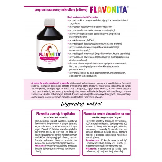 Serum aksamitne Flavonita - op. 20 ml Osmotica   BEATA