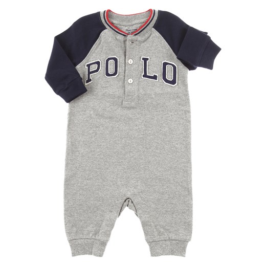 Odzież dla niemowląt Ralph Lauren szara chłopięca 