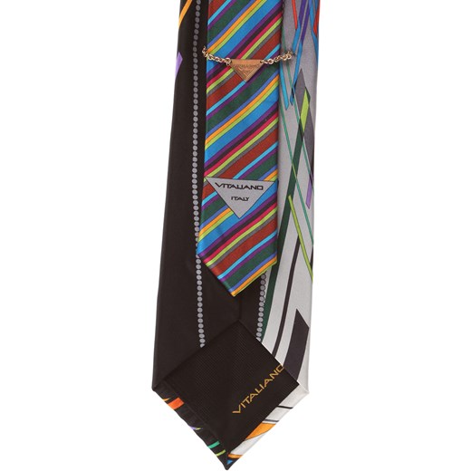 Krawat Pancaldi w abstrakcyjne wzory 